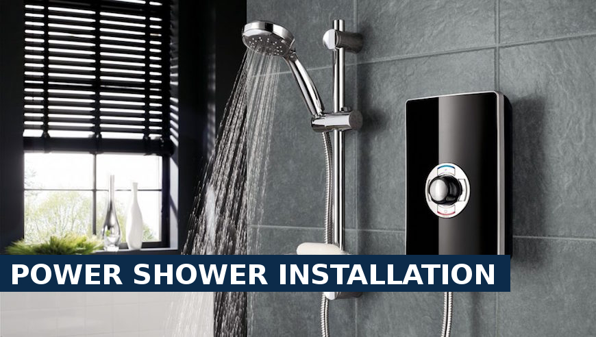 Power shower installation Broxbourne